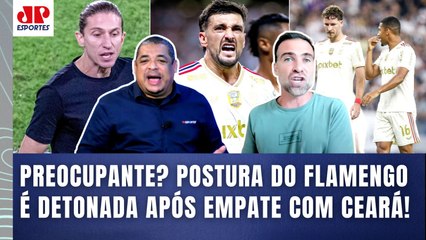 "ISSO É INACEITÁVEL!!! O FLAMENGO foi UM TIME MORTO! SE ARRASTOU EM CAMPO e..." 1 a 1 com Ceará!