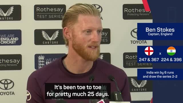 Stokes disappointed and frustrated after losing epic final Test