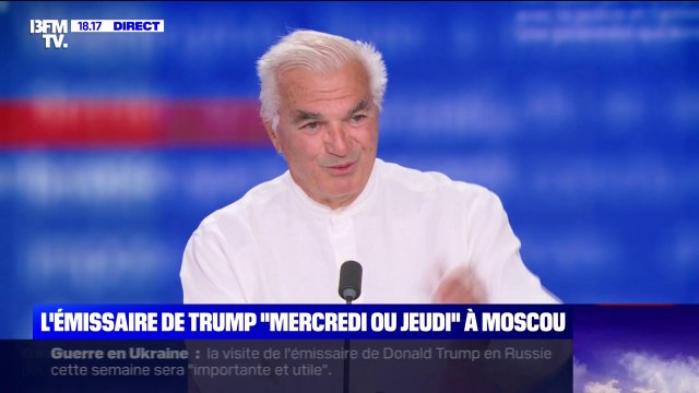 Réarmement de l'Ukraine: pour Hugues Pernet (premier ambassadeur de France à Kiev), Donald Trump a une attitude totalement cynique