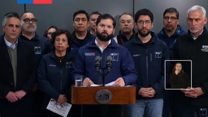 Boric lamenta el fallecimineto de los mineros en El Teniente y promete investigaciones