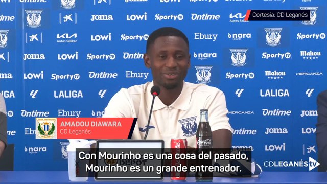 Diawara, presentado con el Leganés: Lo de Mourinho cosa del pasado...