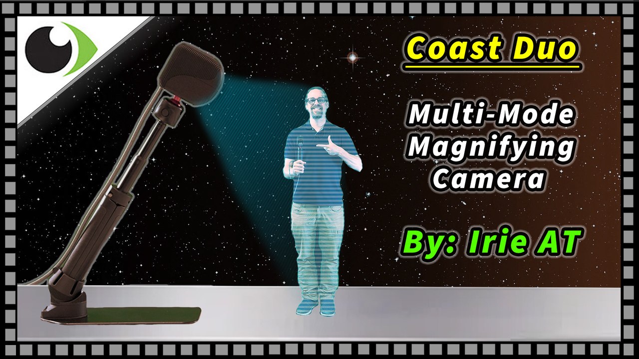 Meet the Coast Duo – The Portable Video Magnifier That Goes Where You Go!