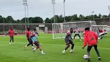 Luis Diaz no treino
