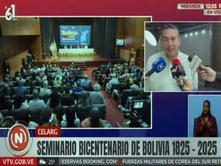 Embajador Sebastián Michel manifiesta su orgullo por representar a Bolivia en Venezuela