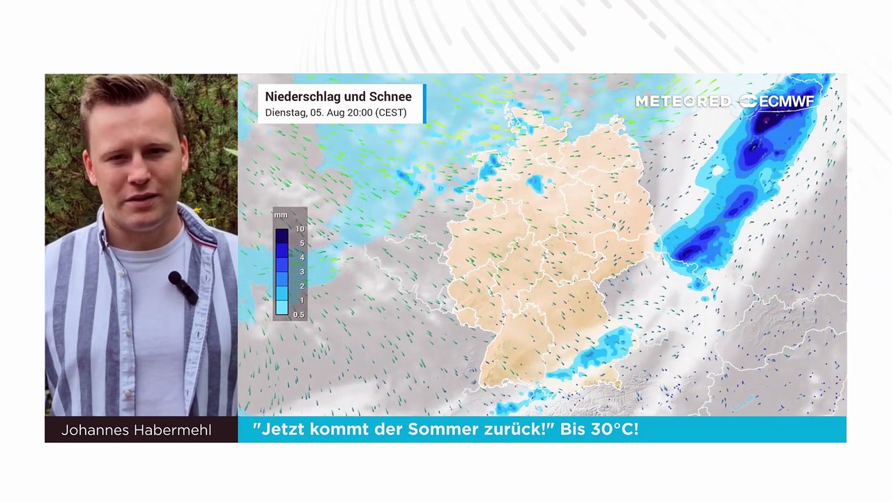 Experte Habermehl verspricht: 'Jetzt kommt der Sommer zurück!' Bis 30°C!
