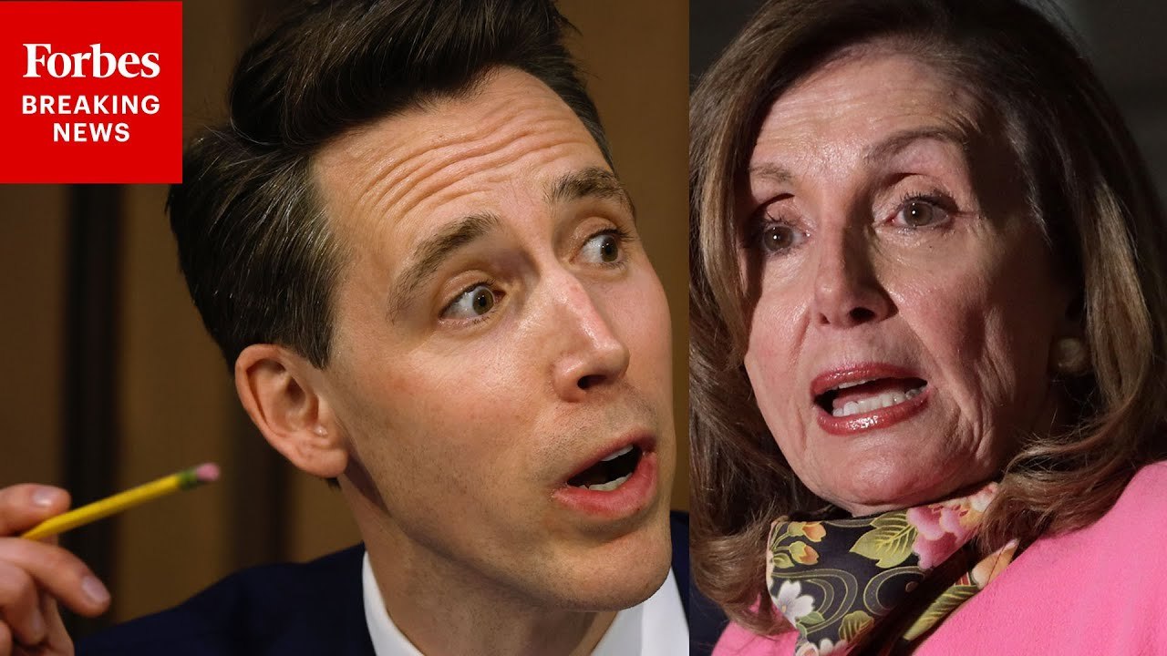 'We've Seen The Former Speaker Of The House Make Millions Of Dollars': Hawley Promotes PELOSI Act