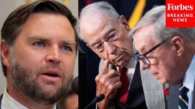 Dick Durbin Calls Out JD Vance For Saying He Wanted To 'Grind The DOJ To Halt'—Then Grassley Responds