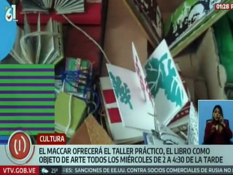 Museo de Arte Contemporáneo de Caracas será sede del taller práctico El Libro como Objeto de Arte