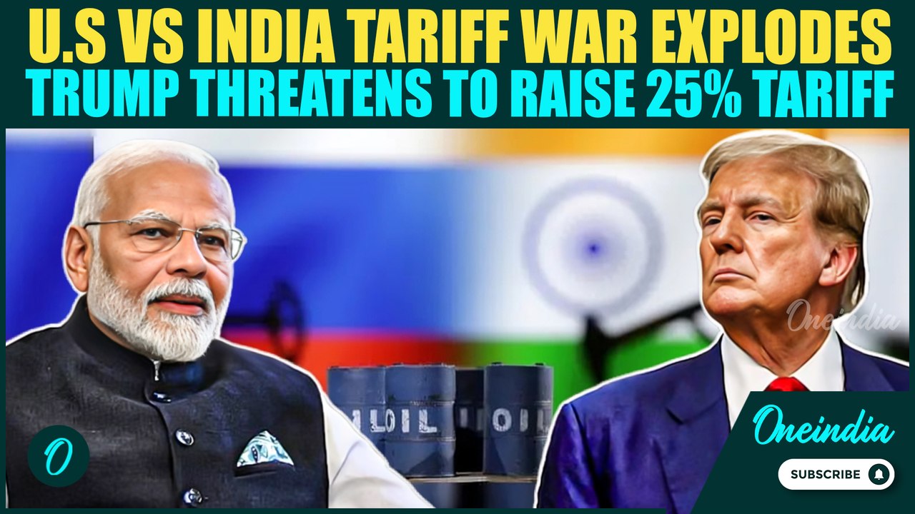 Breaking: Trump Threatens To ‘Substantially’ Raise Tariffs On India Over Russian Oil | US Vs India