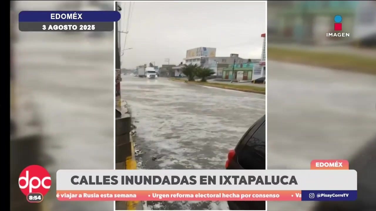 Lluvias intensas causan caos en CDMX, Edomex y Jalisco | DPC con Paola Rojas