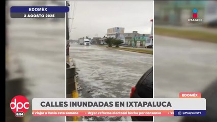 Lluvias intensas causan caos en CDMX, Edomex y Jalisco | DPC con Paola Rojas