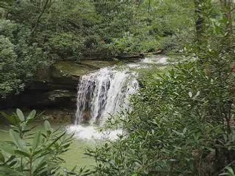 Twin Falls WV State Park Waterfalls