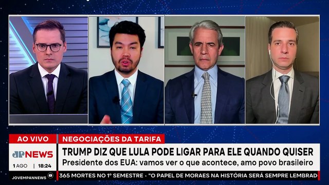 MORAES IGNORA SANÇÕES / GOVERNO SEM RETALIAR EUA / POLÊMICA COP 30 | OS PINGOS NOS IS - 01/08/2025