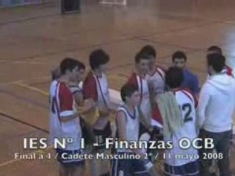 IES nº 1- Finanzas OCB Cadete masculino