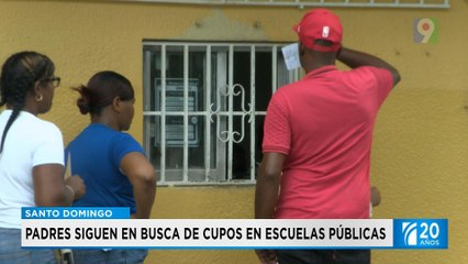 !Contrarreloj! padres buscan cupos para sus hijos | Primera Emisión SIN