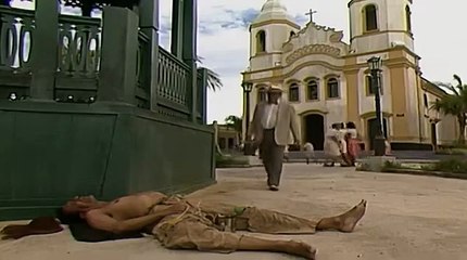 Novela Tiêta (Cap.144) Bafo de bode é bem tratato pelo Coronel e Marculino, fica desconfiado e depois é raptado em 1989.