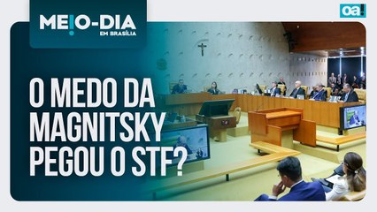 O medo da Magnitsky pegou o STF? | Meio Dia em Brasília - 04/08/2025