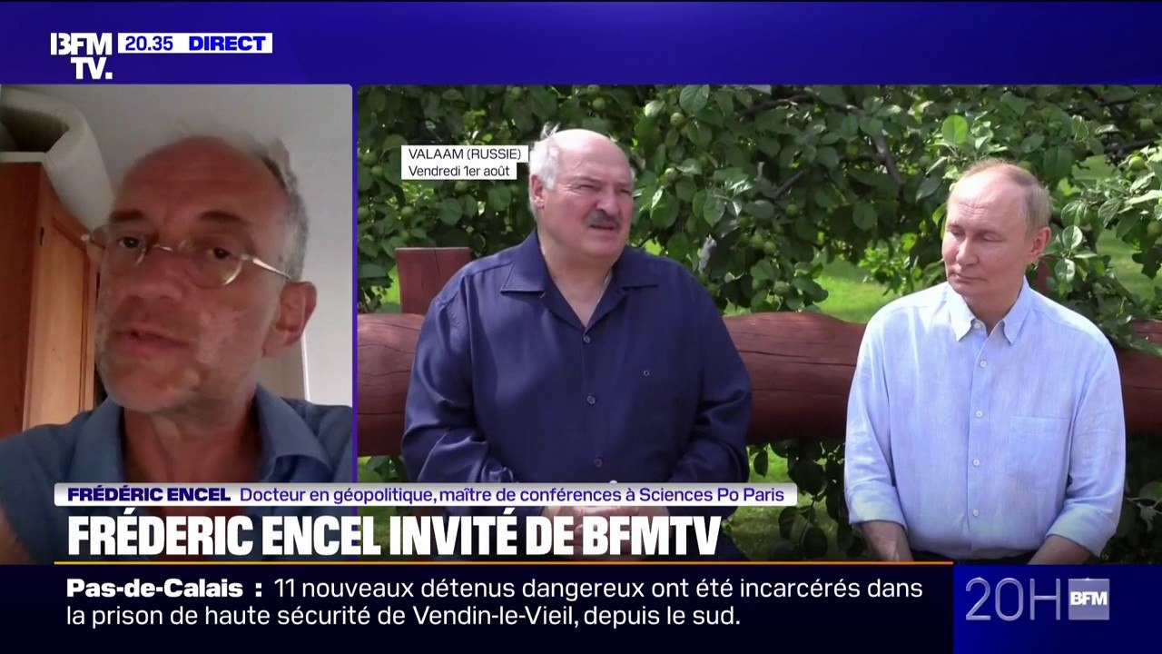Pour Frédéric Encel (docteur en géopolitique), les passes d'armes entre Donald Trump et Vladimir Poutine sont "la traduction d'un double échec"