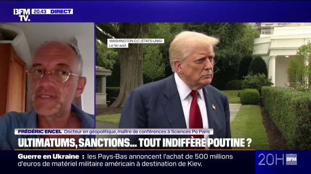 Guerre en Ukraine: Je ne crois pas que Donald Trump abandonnera la question ukrainienne , estime Frédéric Encel (docteur en géopolitique)