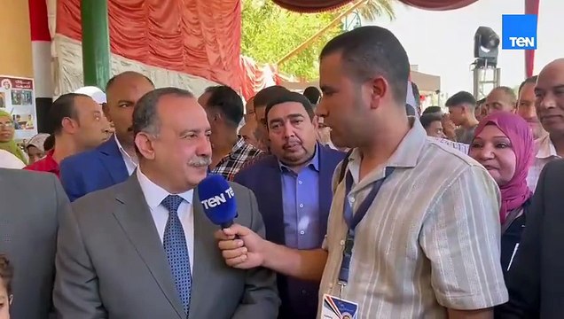 .لقاء خاص مع اللواء د. هشام أبو النصر محافظ أسيوط خلال جولته لتفقد اللجان الانتخابية في اليوم الأول لانتخابات مجلس النواب