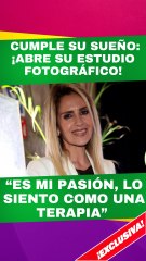 Graciela Mauri cumplió su sueño de tener un estudio fotográfico gracias al apoyo de su familia