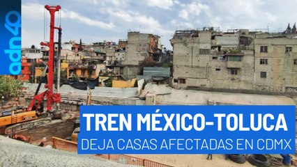 Vecinos de El Capulín denuncian daños por el Tren Interurbano y exigen reparación inmediata