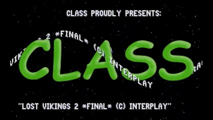 PC Cracktro Lost Vikings 2 by Class (1997)