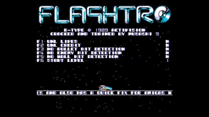 Amiga Trainer Intro R-Type by Flashtro (2018)