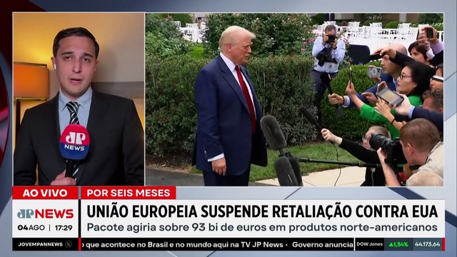 União Europeia suspende retaliação contra os EUA