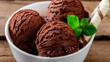 Helado de Chocolate.