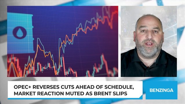 OPEC+ Reverses Cuts Ahead Of Schedule, Market Reaction Muted As Brent Slips