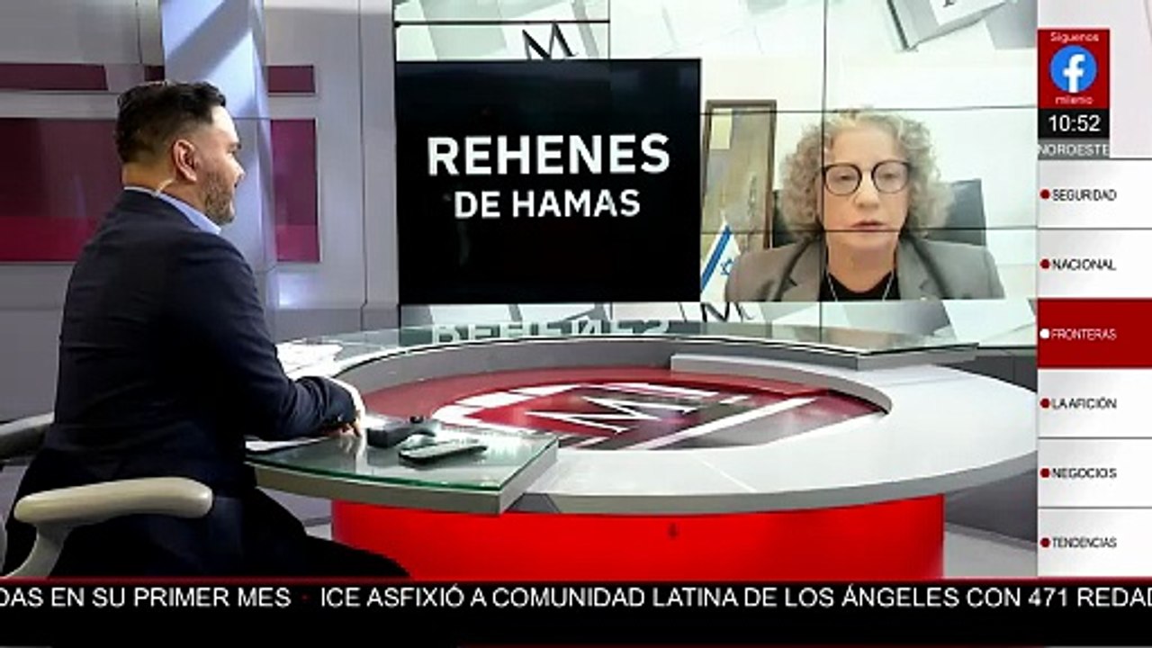 Crisis de hambre en Gaza es culpa de Hamás, afirma embajadora de Israel