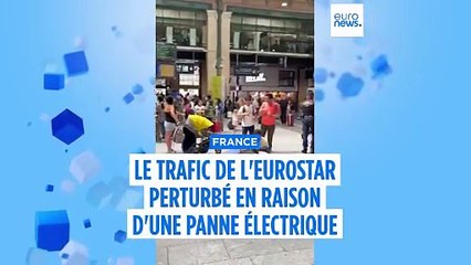 Le trafic de l'Eurostar fortement perturbé en raison d'une panne électrique