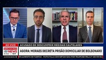 URGENTE: Moraes decreta prisão domiciliar de Jair Bolsonaro
