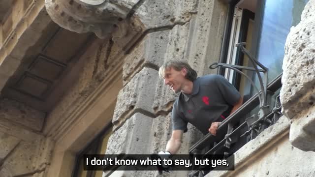 Luka Modric unveiled to Milan fans for the first time