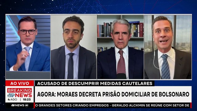 Moraes alega que Jair Bolsonaro descumpriu medidas cautelares; entenda prisão domiciliar