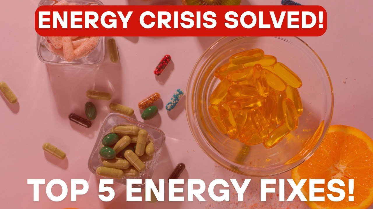 5 Supplements That Could Supercharge Your Energy