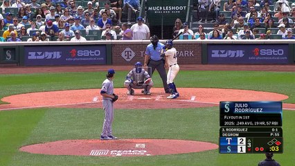 Cuadrangular 100 de Julio Rodríguez en la MLB