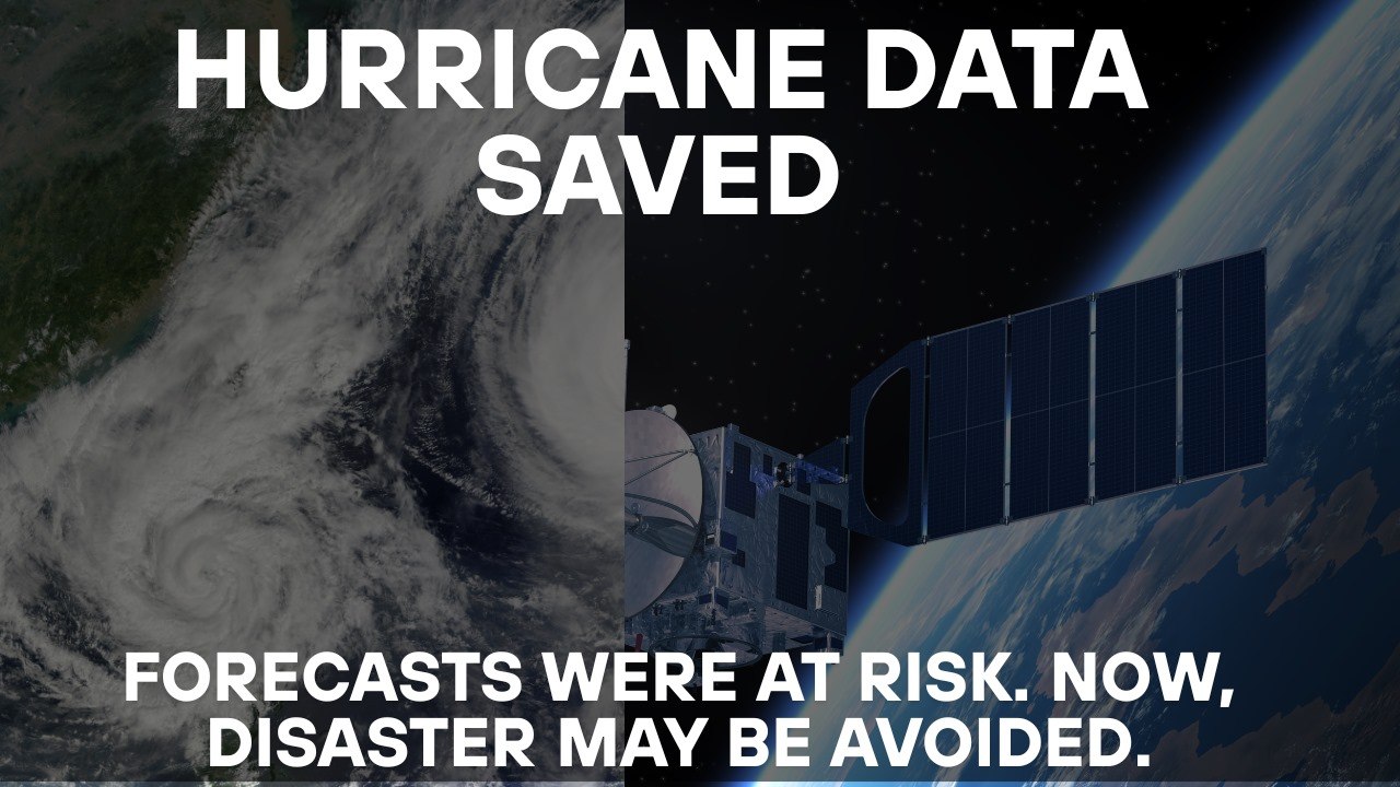 Hurricane Forecasting Data Saved in Last-Minute U-Turn
