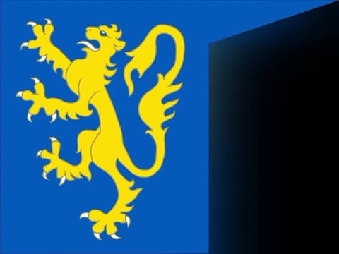 Flag of Kingdom of Galicia-Volhynia. Bendera Kerajaan Halych-Volynia. Kingdom of Galicia-Volhynia Flag. Прапор Галицько-Волинського королівства. Флаг Галицко-Волынского королевства. Drapeau du Royaume de Galice-Volhynie. Flaga Królestwa Galicji-Wołynia