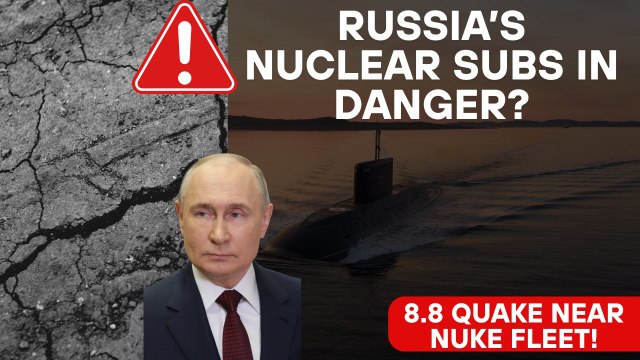 8.8 Quake Near Russian Nuke Sub Base Sparks Global Alarm