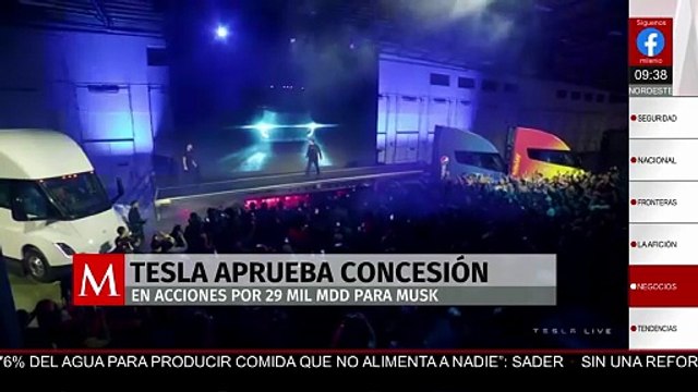 Compensación histórica: Elon Musk recibe 29 mil millones de dólares en acciones de Tesla