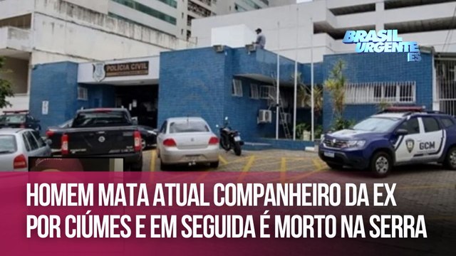 Homem mata atual companheiro da ex-mulher por ciúmes e em seguida é morto na Serra