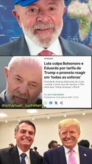 Lula tentando vender uma ideia de ser patriota é uma piada