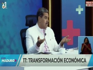 Presidente Maduro: Estamos en un cuadro de desarrollo del plan de diversificación de la economía