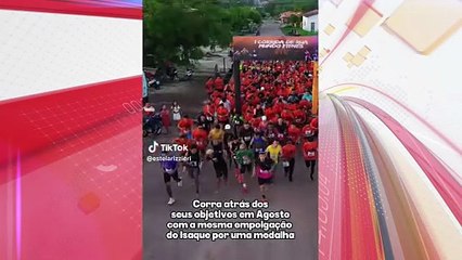 Homem bêbado entra de chinelo em corrida de 8 km e ganha medalha