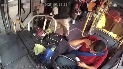 Presunto agresor de chofer que lo golpeó con un termo, fue detenido con la orden de un juez