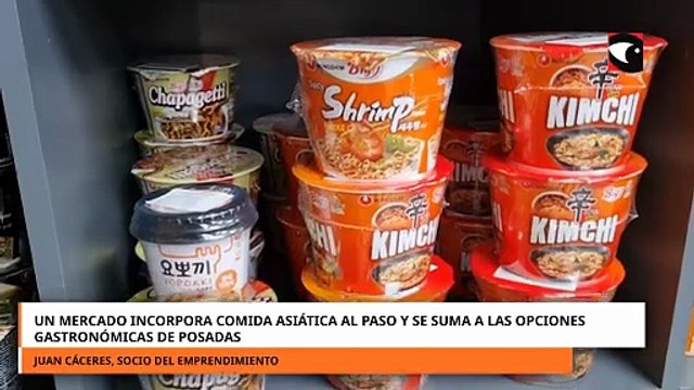 Un mercado incorpora comida asiática al paso y se suma a las opciones gastronómicas de Posadas