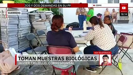 En Guerrero, inicia la toma de muestras genéticas de familiares de personas desaparecidas