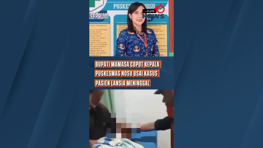 Bupati Mamasa Copot Kepala Puskesmas Nosu Usai Kasus Pasien Lansia Meninggal